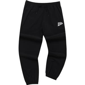 FUSION LIFE Спортивные Трикотажные Брюки Мужские FILA FUSION, Черный