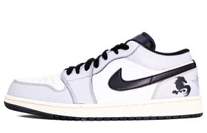 Jordan кроссовки баскетбольные Unisex низкие Air 1 Cushioning, Wear Resistant винтажные Gray