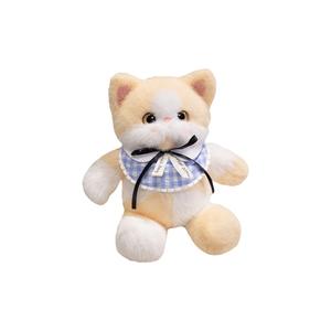 Плюшевая кукла Run Bib Kitten Dolls высотой 46 см MENGXIAOZAI, желтый