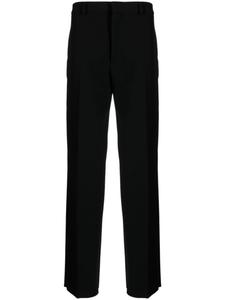Брюки строгого кроя из вирджинской шерсти Off-White, черный