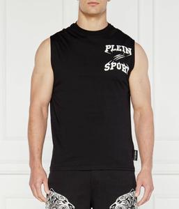 Майка Regular fit Plein Sport, черный