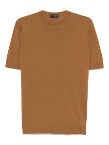 Трикотажная футболка Dell'oglio, коричневый