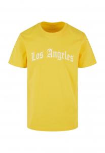 Принт на футболке Los Angeles Wording Mister Tee, такси желтый
