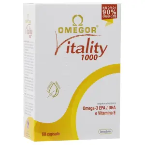 Omegor Vitality 1000 60 капсул Добавка жирных кислот