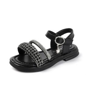 Дышащие и износостойкие детские сандалии для детей RHOBESAM, черный