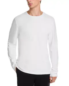 Премиальная хлопковая футболка с длинными рукавами и круглым вырезом - эксклюзив The Men'S Store At Bloomingdale'S, белый