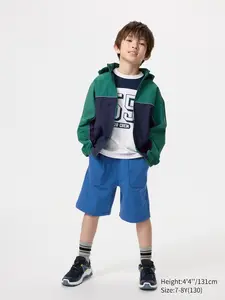 Хлопковые шорты AIRism Uniqlo, 65 blue