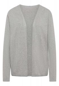 CECIL Вязаный кардиган в крапчатом сером