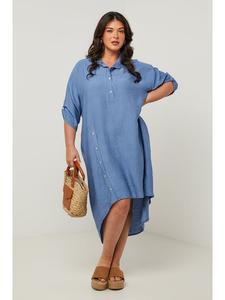 Платье до колена Curvy Lady, синий