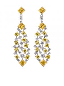 Серьги-герберы Juwelina Paris, серебряный