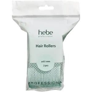 Бигуди на липучке ø 61 мм, 2 шт./1 упаковка. Hebe Professional Hair rollers