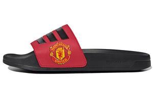 Шлепанцы унисекс красные/черные Adidas