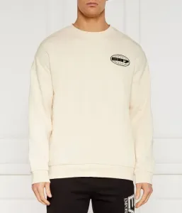 Толстовка regular fit Ea7, бежевый