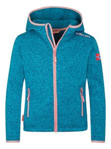 Флисовая куртка "Джондален" синего цвета. Trollkids