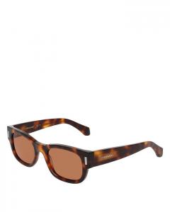 Rivet Square Sunglasses, 51mm – Солнцезащитные очки Rivet Square, 51 мм FERRAGAMO, коричневый