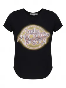 Футболка с логотипом STELLA MCCARTNEY, черный