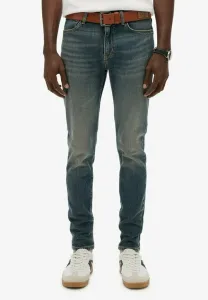 Винтажные джинсы узкий крой Superdry & Co, Storm Blue