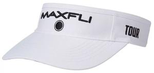 Мужской козырек для гольфа Maxfli с логотипом, белый