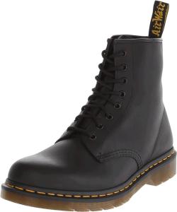Кожаные ботинки Dr. Martens 1460 с 8 отверстиями для шнурков, Black Greasy Leather