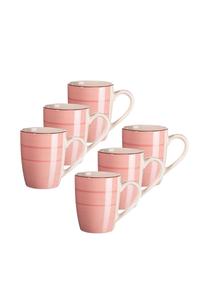 Набор кофейных кружек, фаянс Lumaca MäSer, koralle