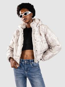 Зимняя куртка Vans MTE Hillgate AOP Cropped Puffer Jacke, taupe mist