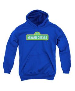 Детская толстовка с логотипом Sesame Street, Medium blue
