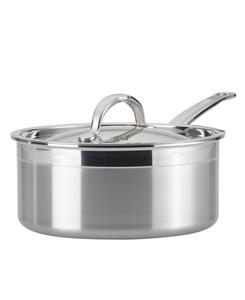 Кастрюля с крышкой ProBond из нержавеющей стали объемом 3 кварты (около 9,8 л) Hestan, Silver