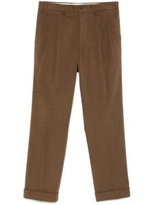 Зауженные брюки Dell'oglio, коричневый