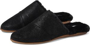 Балетки TOMS Women's Jade, Black Metallic Suede