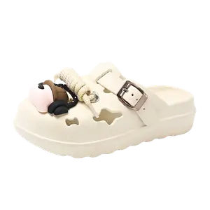 NB CROSS Клоги женские 2598-13 бежевые, цвет 2598-13 Beige