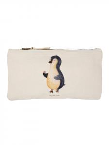 Mr. & Mrs. Panda Пенал, пингвин, божья коровка, без надписи, белого цвета