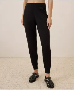 Женские спортивные штаны Airplane Jogger из органического хлопка Pact, черный