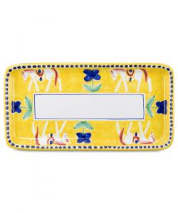 Прямоугольное блюдо Campagna VIETRI, желтый