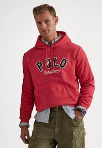 Толстовка Polo Ralph Lauren THE RL FLEECE WESTERN-LOGO HOODIE, Sunrise Red/Red