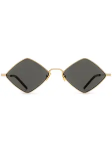 Солнцезащитные очки Lisa в ромбовидной оправе Saint Laurent Eyewear, золотой