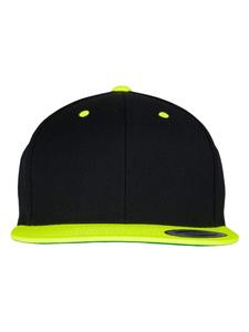 Бейсболка Flexfit Snapback, цвет blk/neonyellow