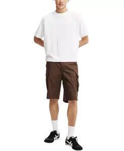 Мужские мешковатые шорты карго COTTON ON, коричневый