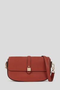 Кожаная сумка Karl Lagerfeld, красный