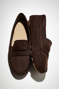Грубые мокасины H&M, коричневый