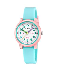 Резиновые часы K5827/3 Digitana с синим ремешком Calypso, синий