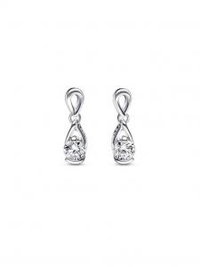 Серьги Pandora Infinite Sterling Silver Lab-grown Diamond Drop Earrings, стерлинговое серебро