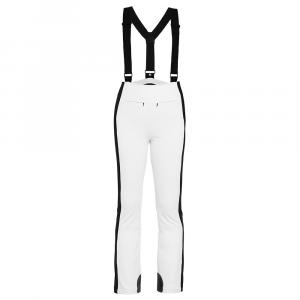 Женские горнолыжные брюки Goldbergh High End Softshell - зима 2024 года, White/Black