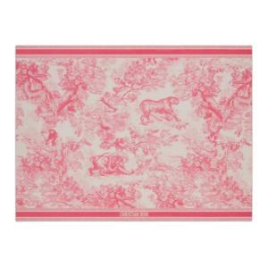 Шёлковые хлопковые шарфы для женщин розовые DIOR, розовый