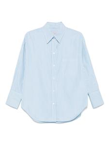 Хлопковая рубашка Alberto Biani, белый