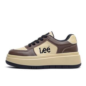 Lee Дышащие низкие скейтерские туфли для увеличения роста женские - шоколад, цвет Chocolate