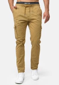 Брюки карго BROADWICK INDICODE JEANS, цвет camel