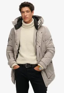 Городская утепленная зимняя куртка Superdry & Co, Stone Dark Grey