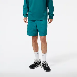 NB AT New Balance мужские шорты-бермуды, бирюзовый