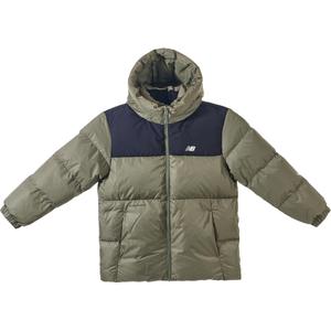 Школьная пуховая куртка New Balance, зелёная