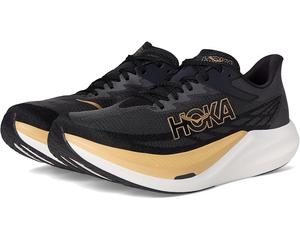 Женские кроссовки Hoka Rocket X 3, Black/Gold